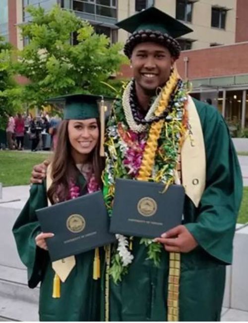 DeForest And Ashlyn Graduated From The University Of Oregon