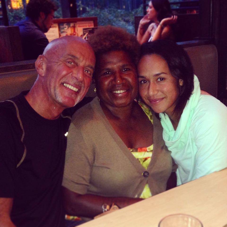 Heather Watson With Her Father & Mother 