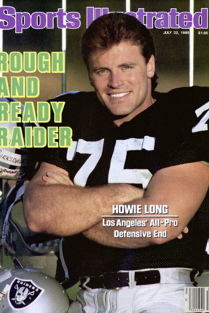 Chris's Father Howie Long On Sports Illustrated Covers 