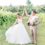 Joe Schobert with his wife, Megan Schobert