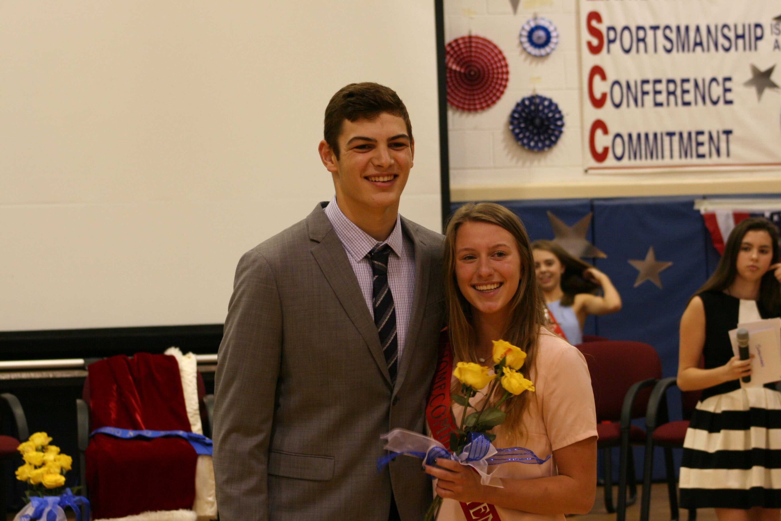 Emily and Cole During Their High School 