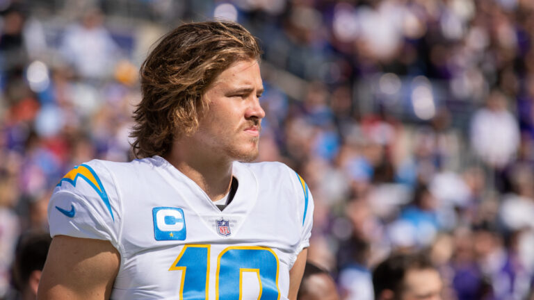 Justin Herbert For The Chargers