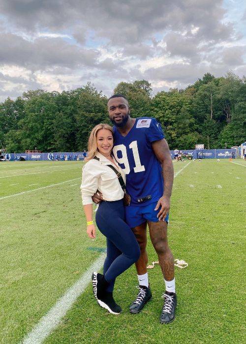 Maria Perez With Her Boyfriend Yannick Ngakoue