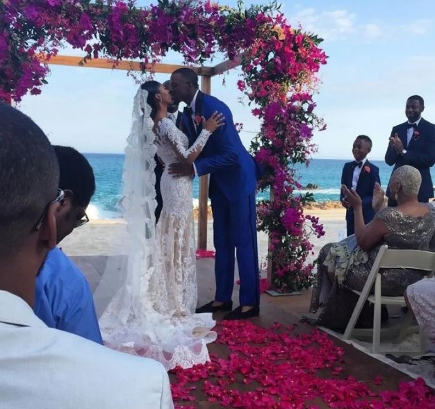 Moments From Wedding Of Andre Iguodala And Christina Gutierrez