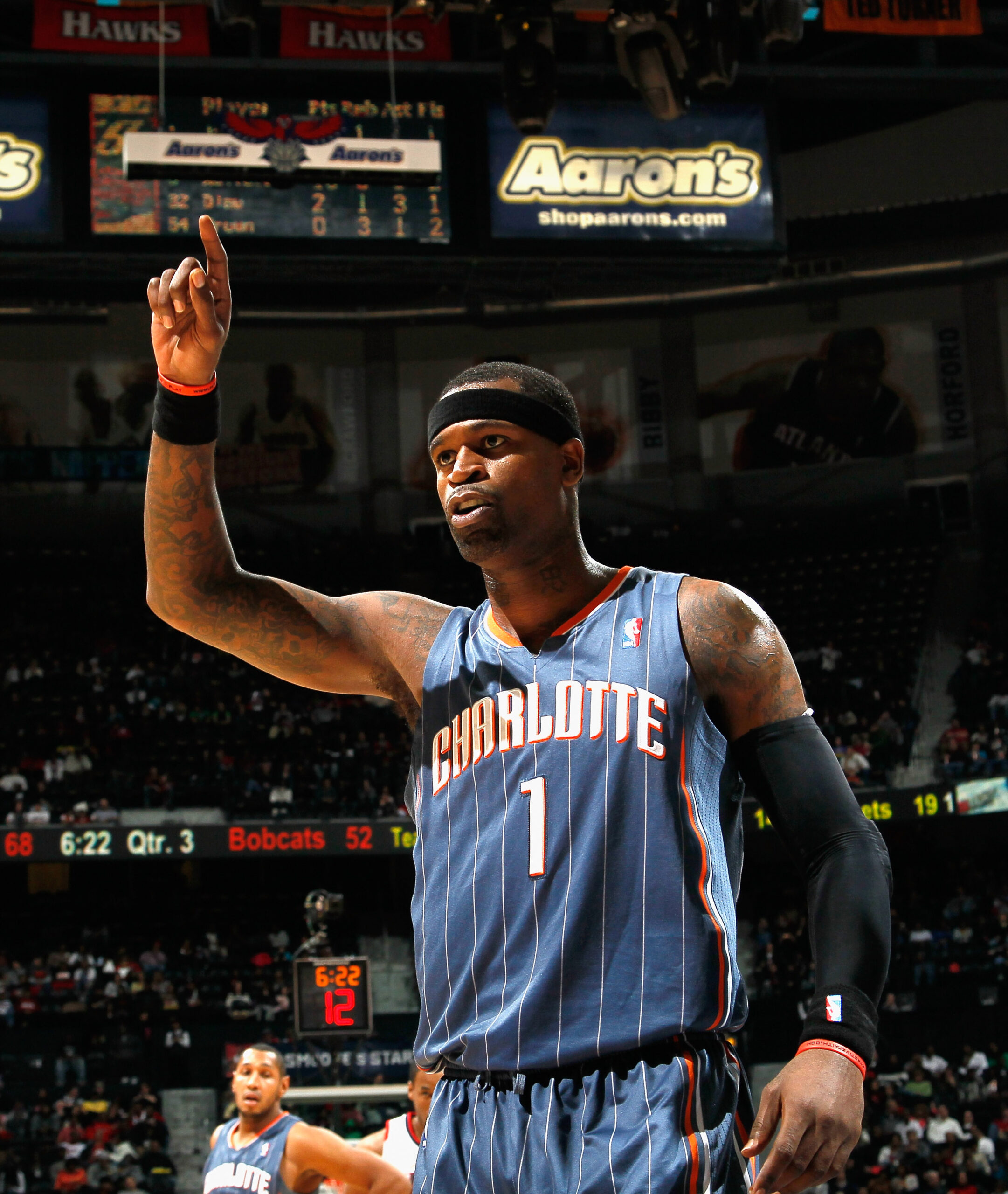 Stephen Jackson For The Charlotte Bobcats 