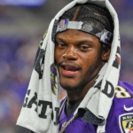 American Quarterback Lamar Jackson