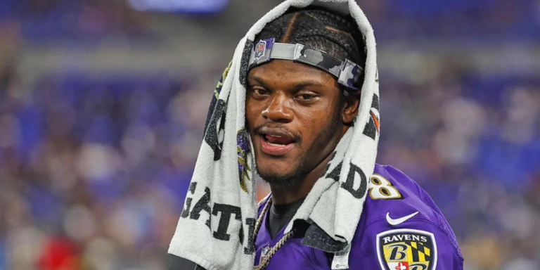American Quarterback Lamar Jackson