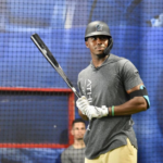 Lewis Ready To His Opponent Pitcher