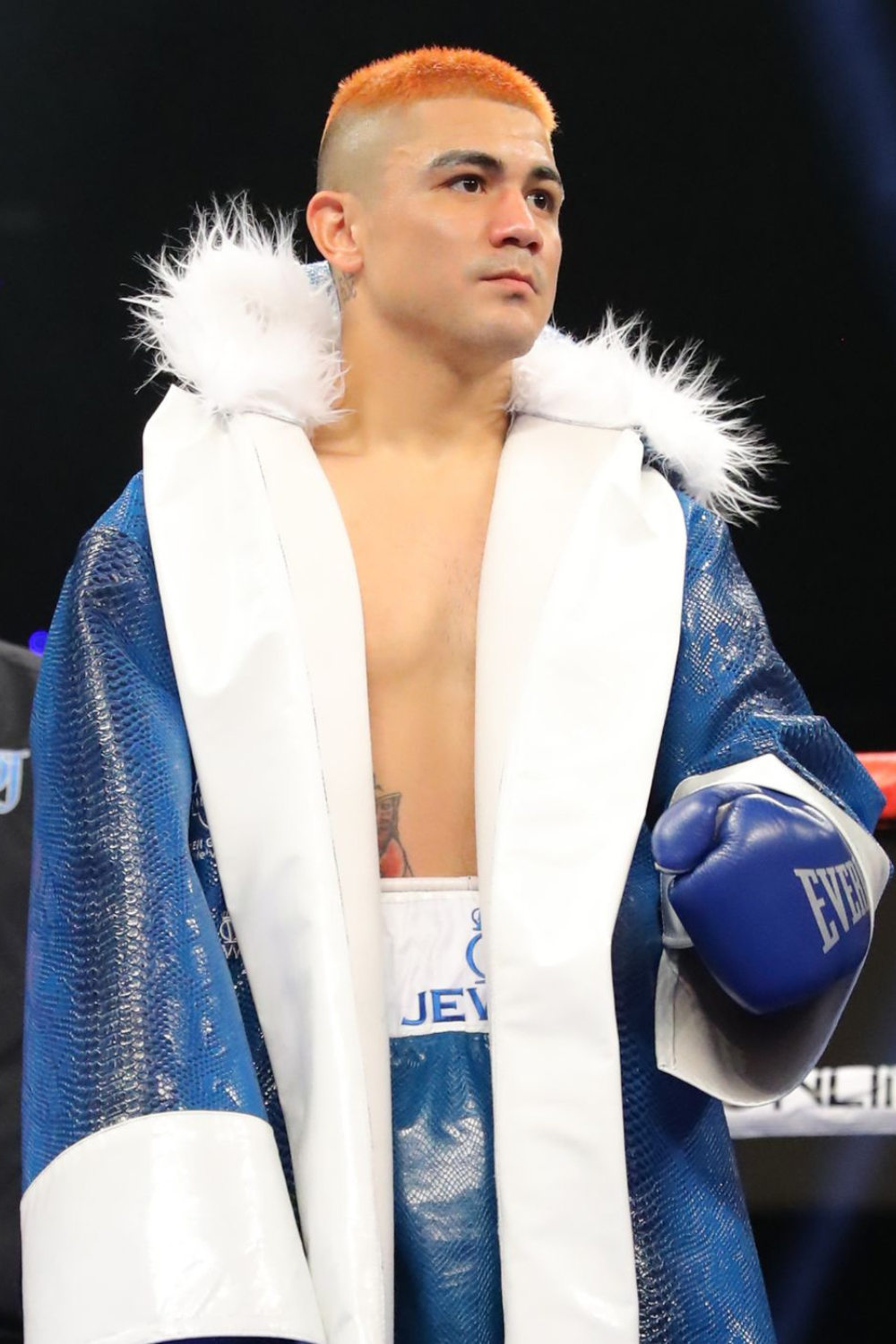 Joseph Diaz Jr Arriving In The Ring For Fight