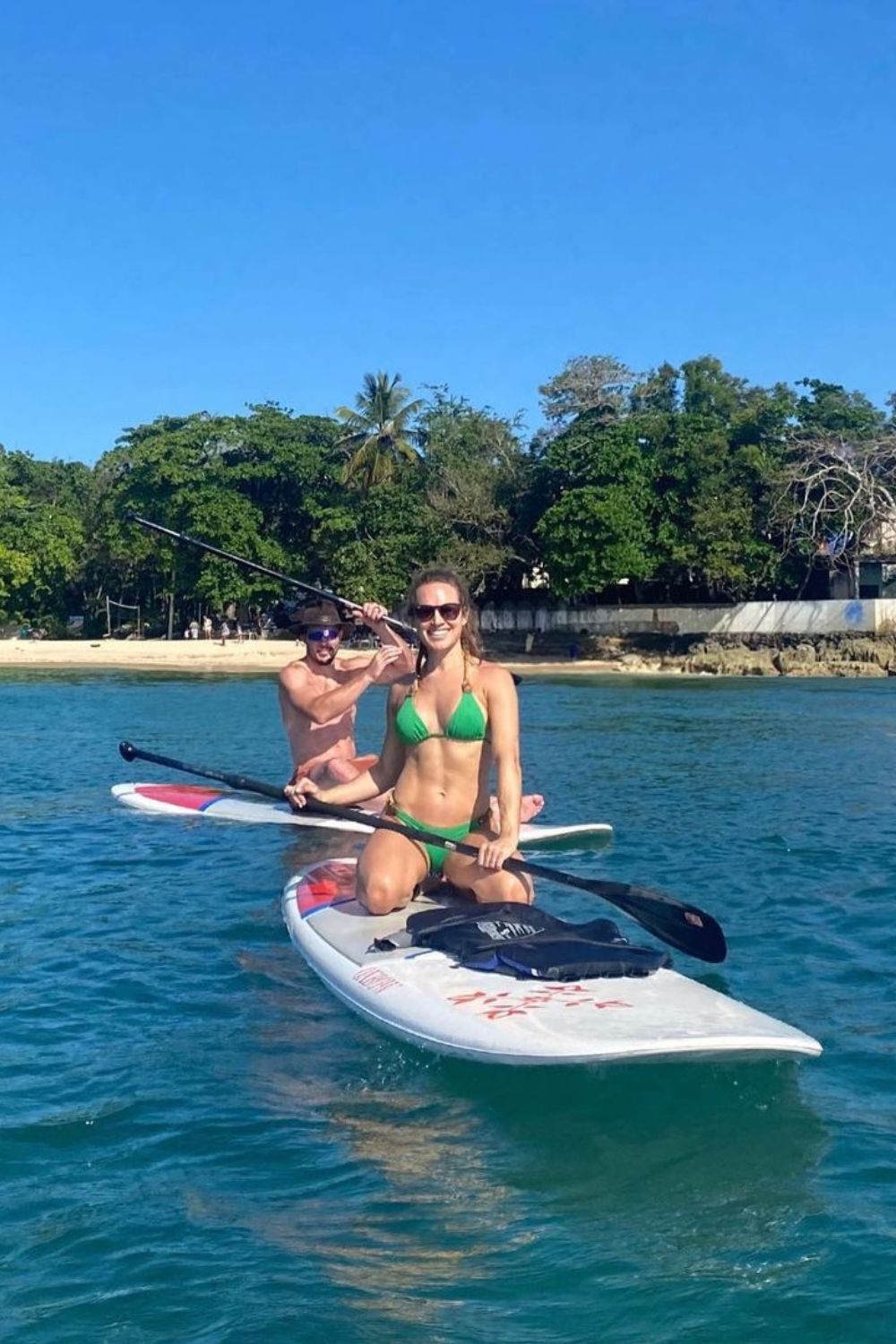 Harrison And Madison During Their Vacation At Dominican Republic