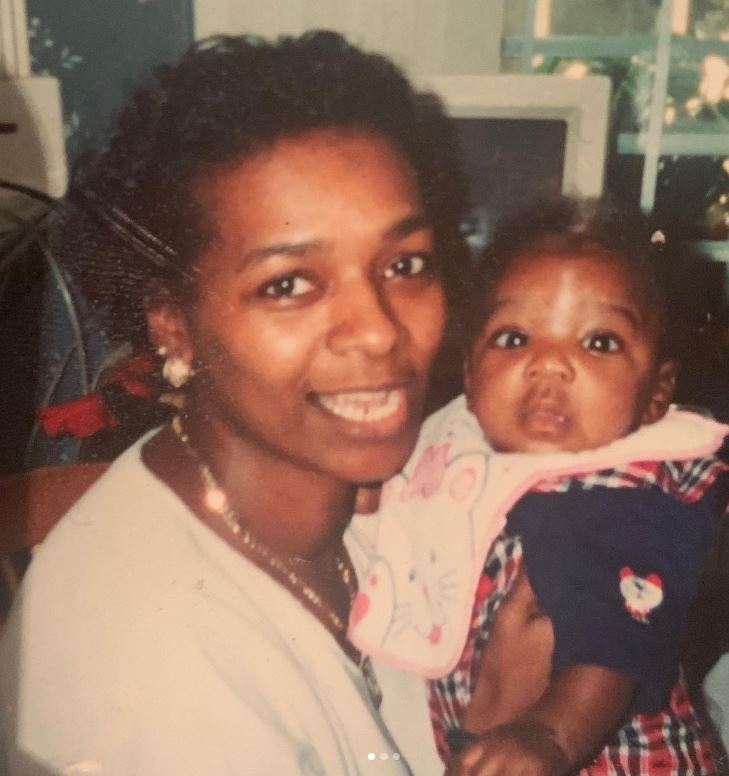 Baby Patrick Williams With His Mother