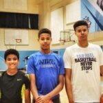 Cam Johnson With His Younger Brothers, Donovan & Braylon