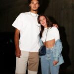 Cameron Johnson With His Girlfriend Kayla Michelle