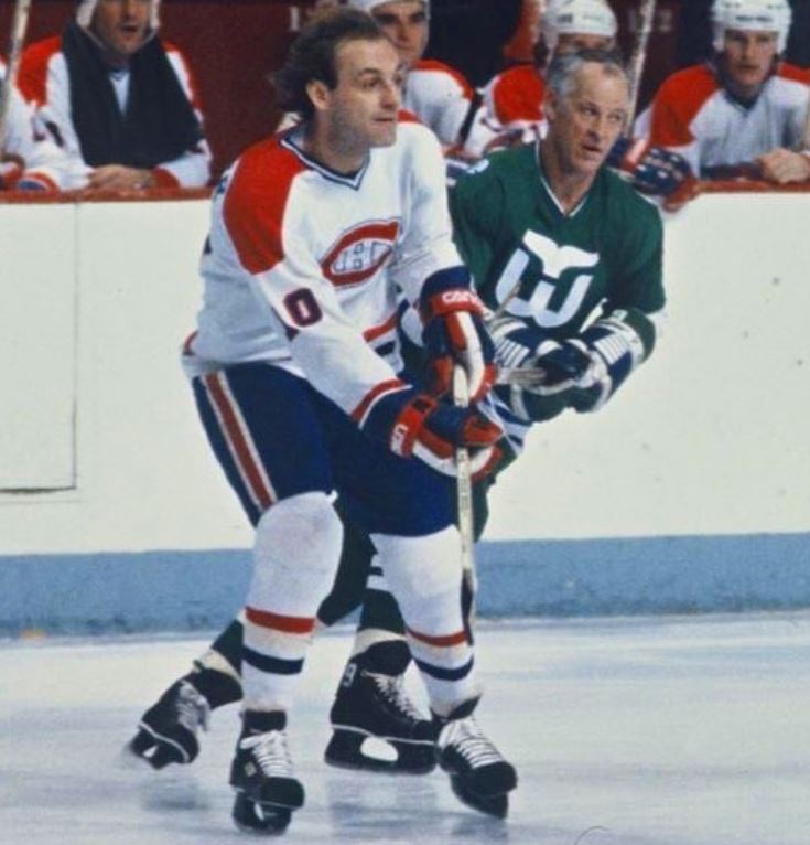 Guy Lafleur Playing Ice Hockey