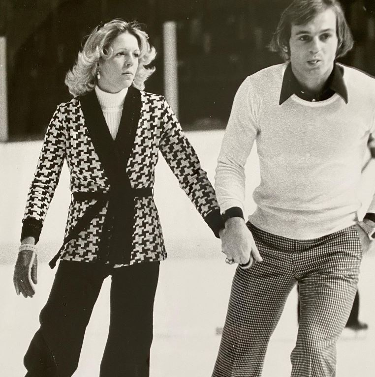 Guy Lafleur With His Wife Lise Lafleur