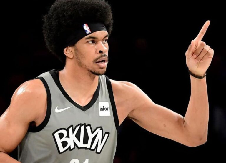 Jarrett Allen During The Match