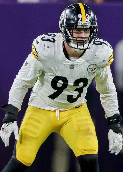 Joe Schobert Playing For Pittsburgh Steelers