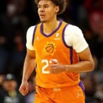 Johnson Playing For The NBA Team Phoenix Suns