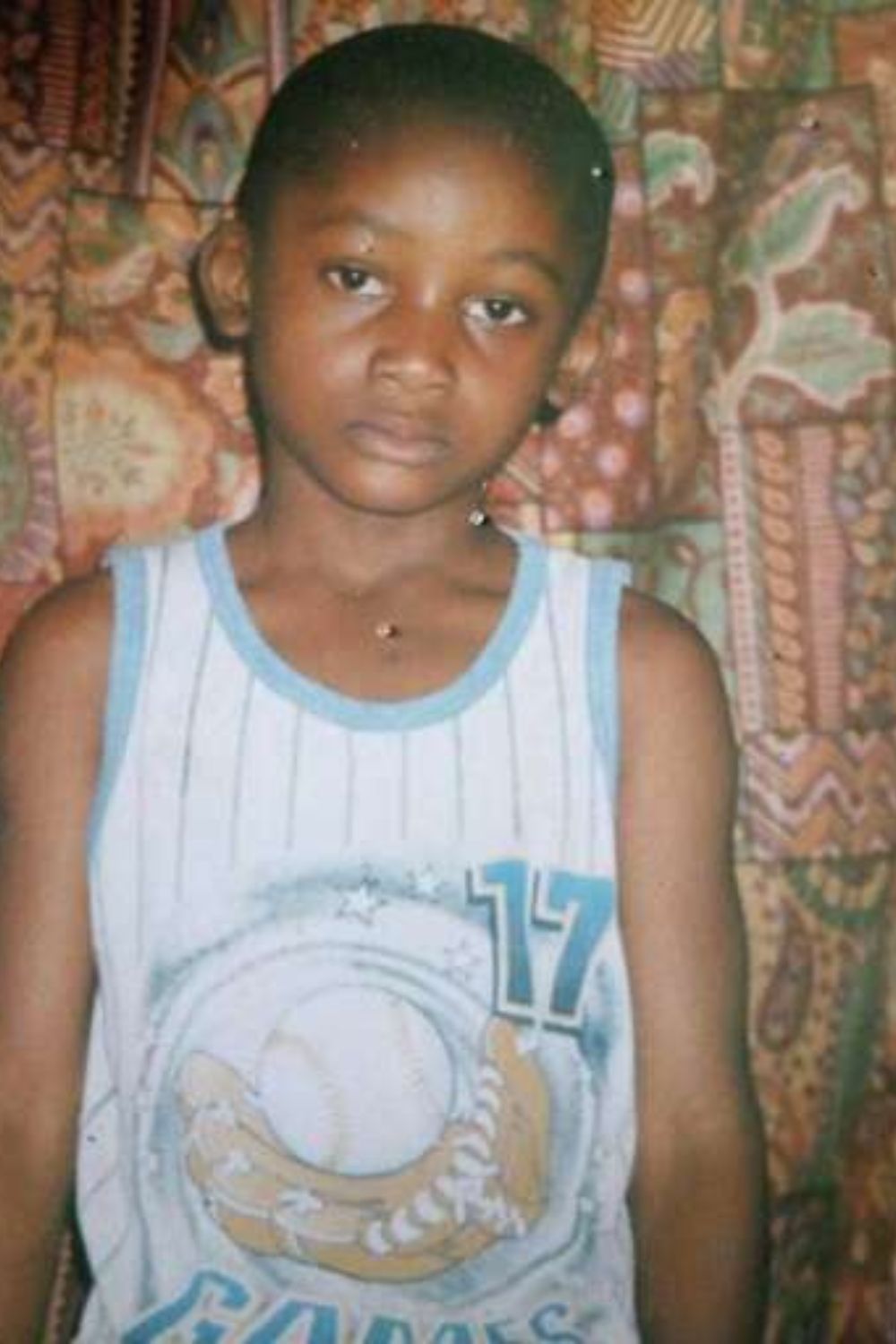 Jonathan Kuminga childhood pic