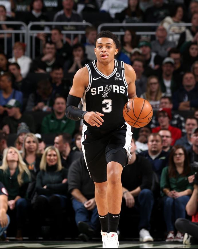 Keldon Johnson Playing For The Spurs