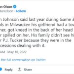 Kellan’s tweet aobut Cameron Johnson