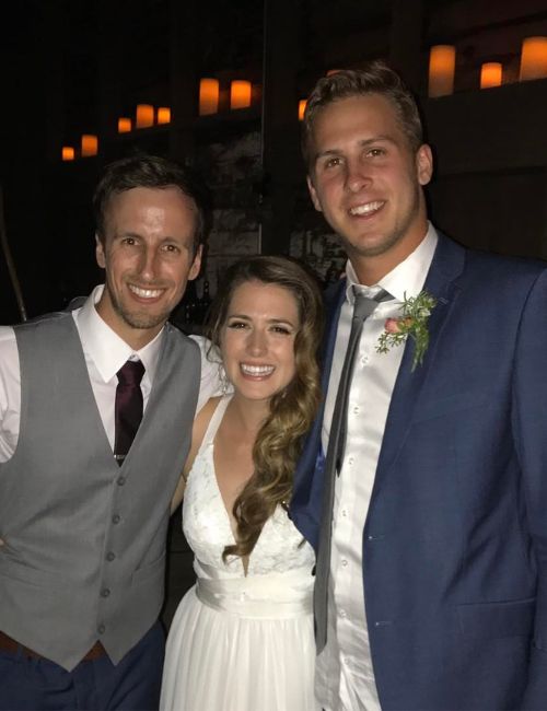 Lauren Goff With Her Husband Mason Butts & Brother Jared