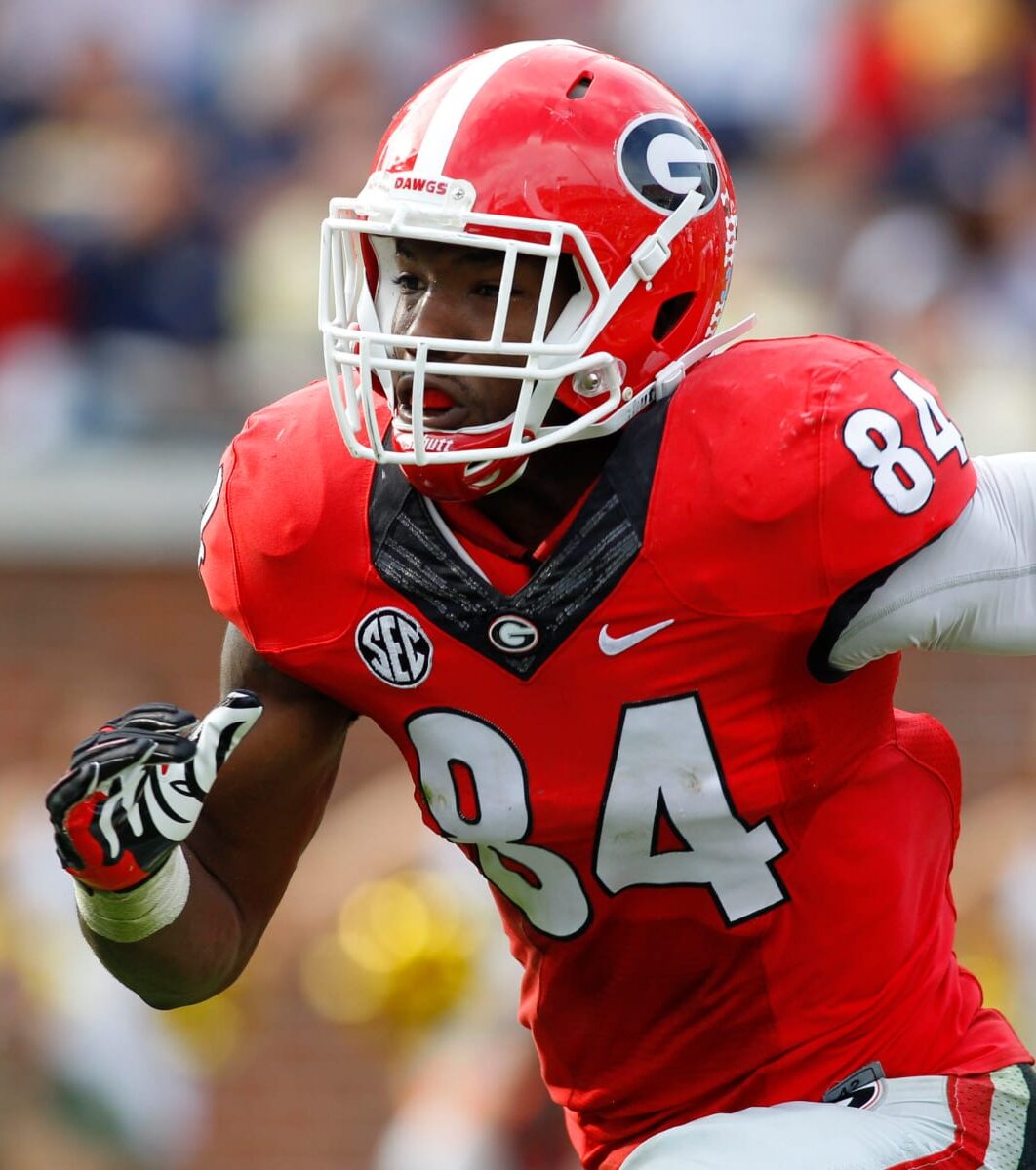 Leonard Floyd in the Georgia Bulldogs-jersey (Source: Sports Illustrated)