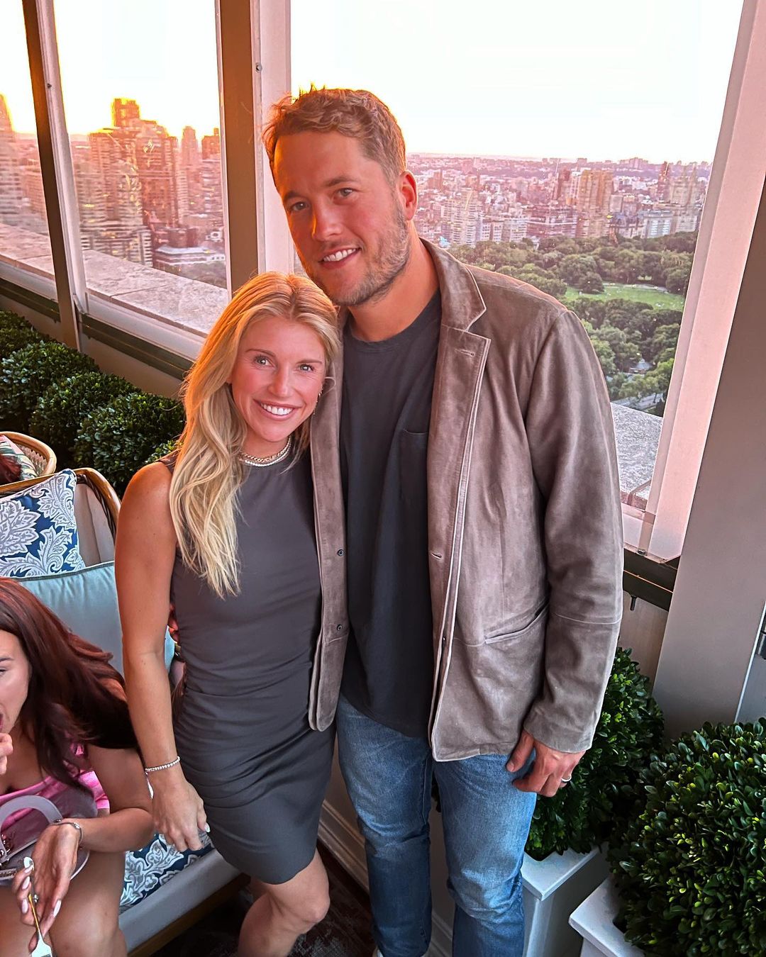 Matthew and Kelly Stafford (Source: Instagram)