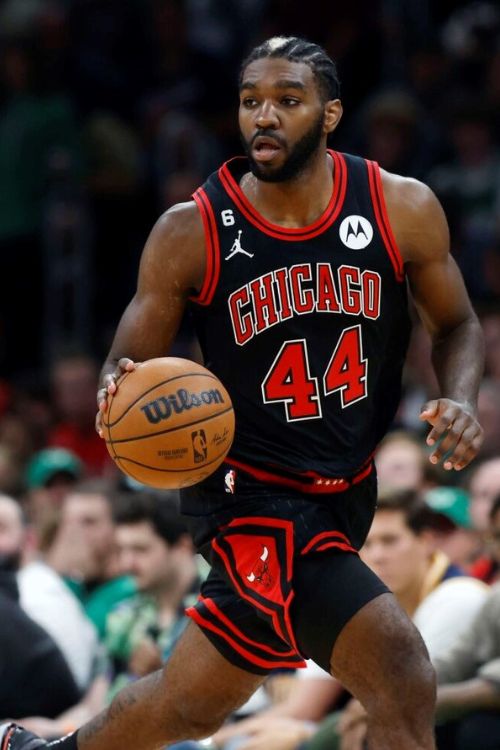 NBA Player Patrick Williams Wearing Jersey No. 44 With The Bulls