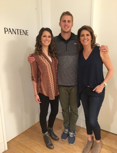 Nancy Goff With Her Son Jared And Daughter Lauren
