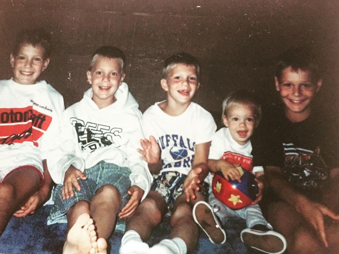 The Gronk boys in their childhood (Source: Instagram)
