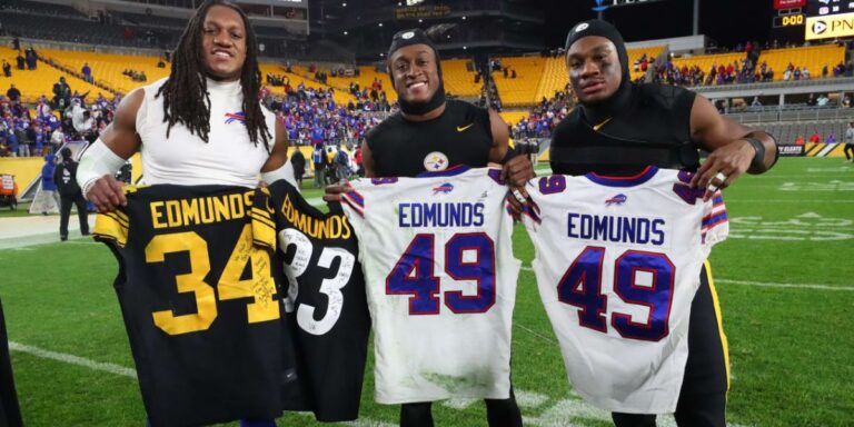 Tremaine Edmunds With His Brothers, Trey And Terrell