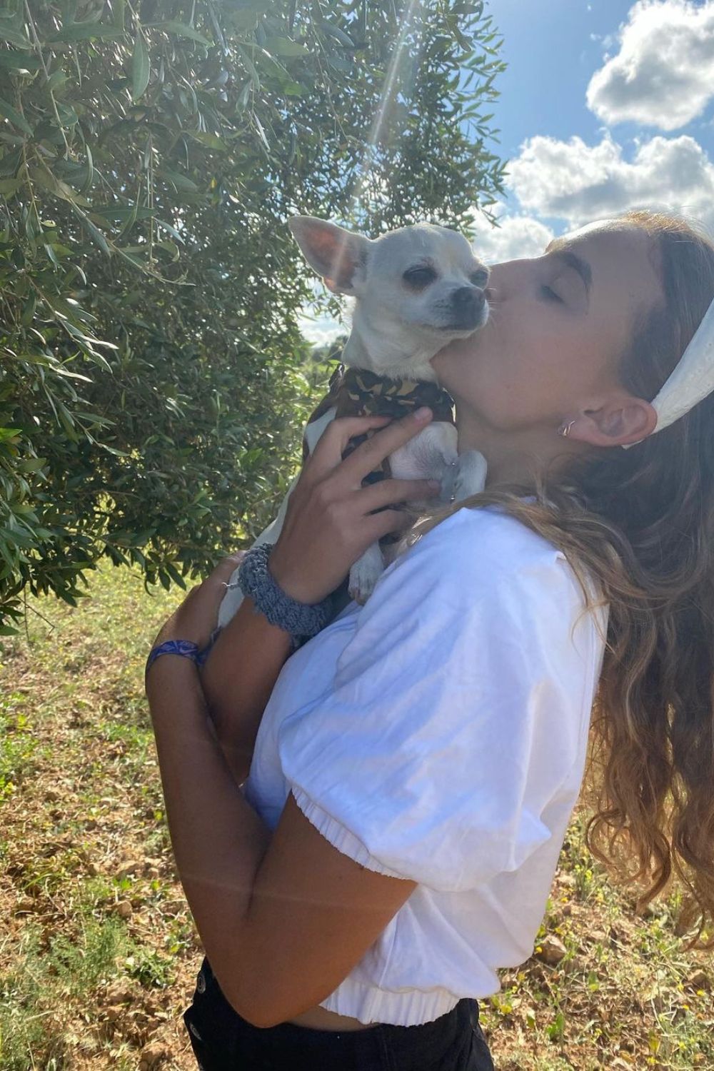 Victoria With Her Chihuahua