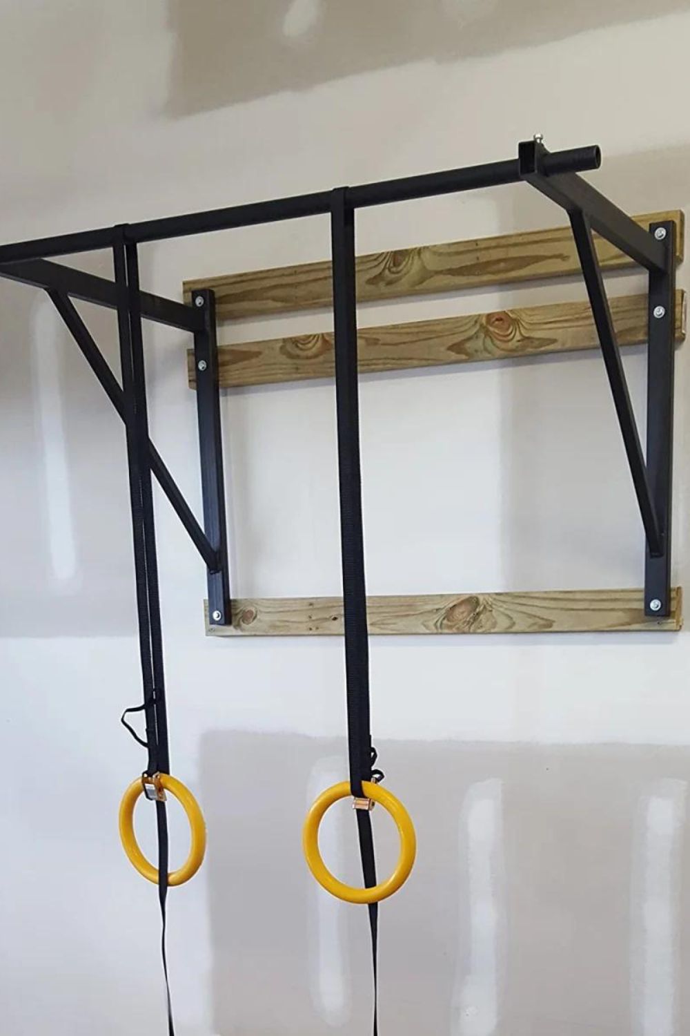 Wall-mount pull-up bar