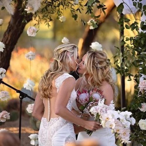 Wedding Moment Of Ryan O'Toole And Her Wife Gina Marra 