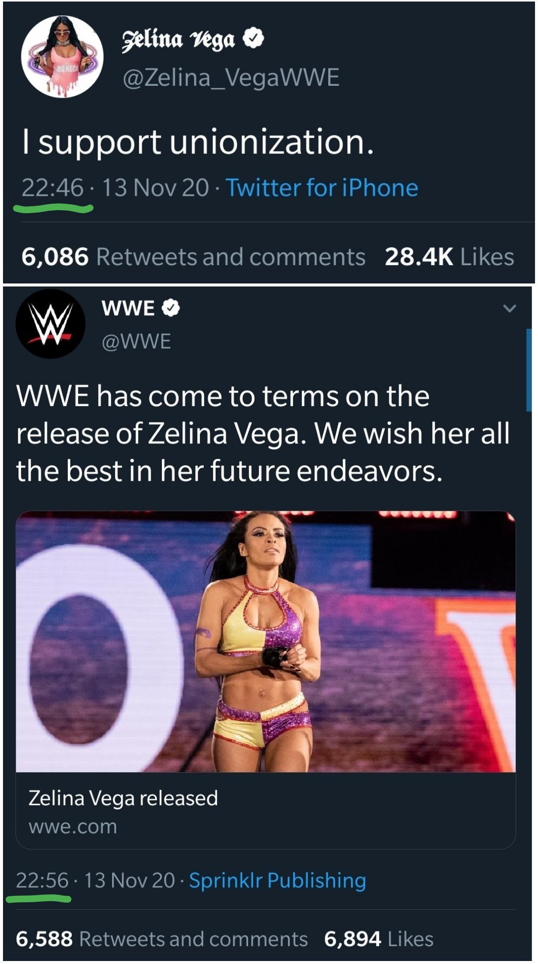 Zelina Vega Fired From WWE 