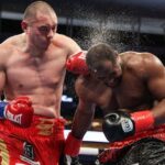 Zhang Zhilei boxing with Jerry Forrest