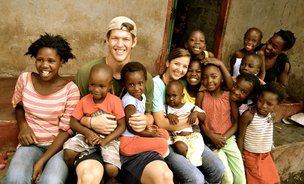 Clayton and His Wife In Zambia 