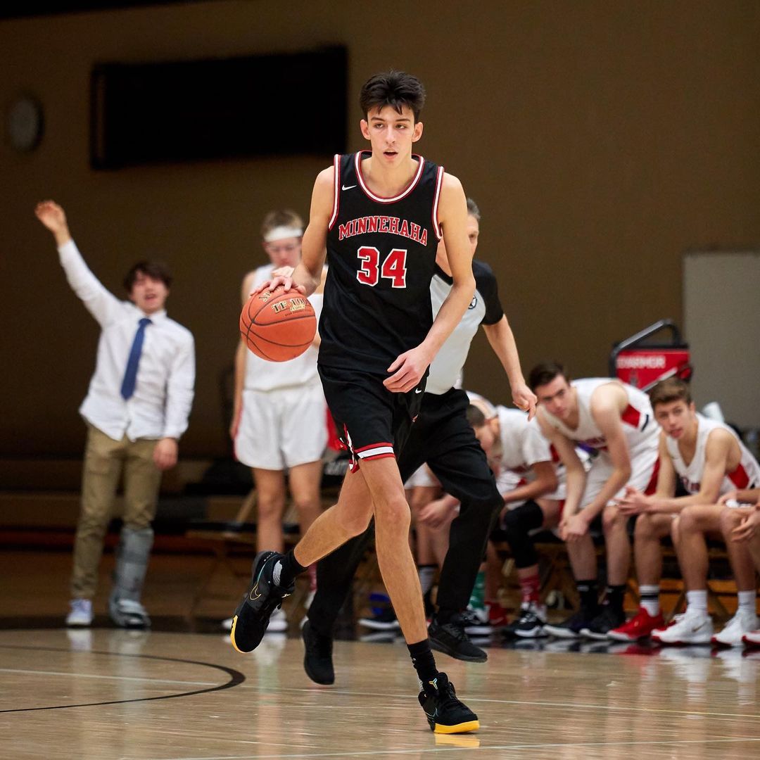 Chet Playing For His High School 