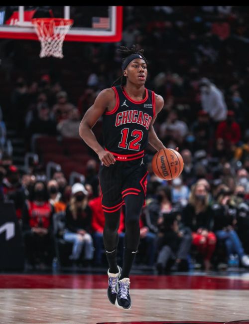 Ayo Dosunmu Playing For Chicago Bulls In The NBA