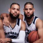 Caleb with his twin brother, Cody