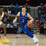 Christian Braun playing for University of Kansas (Source -Rock Chalk Talk)