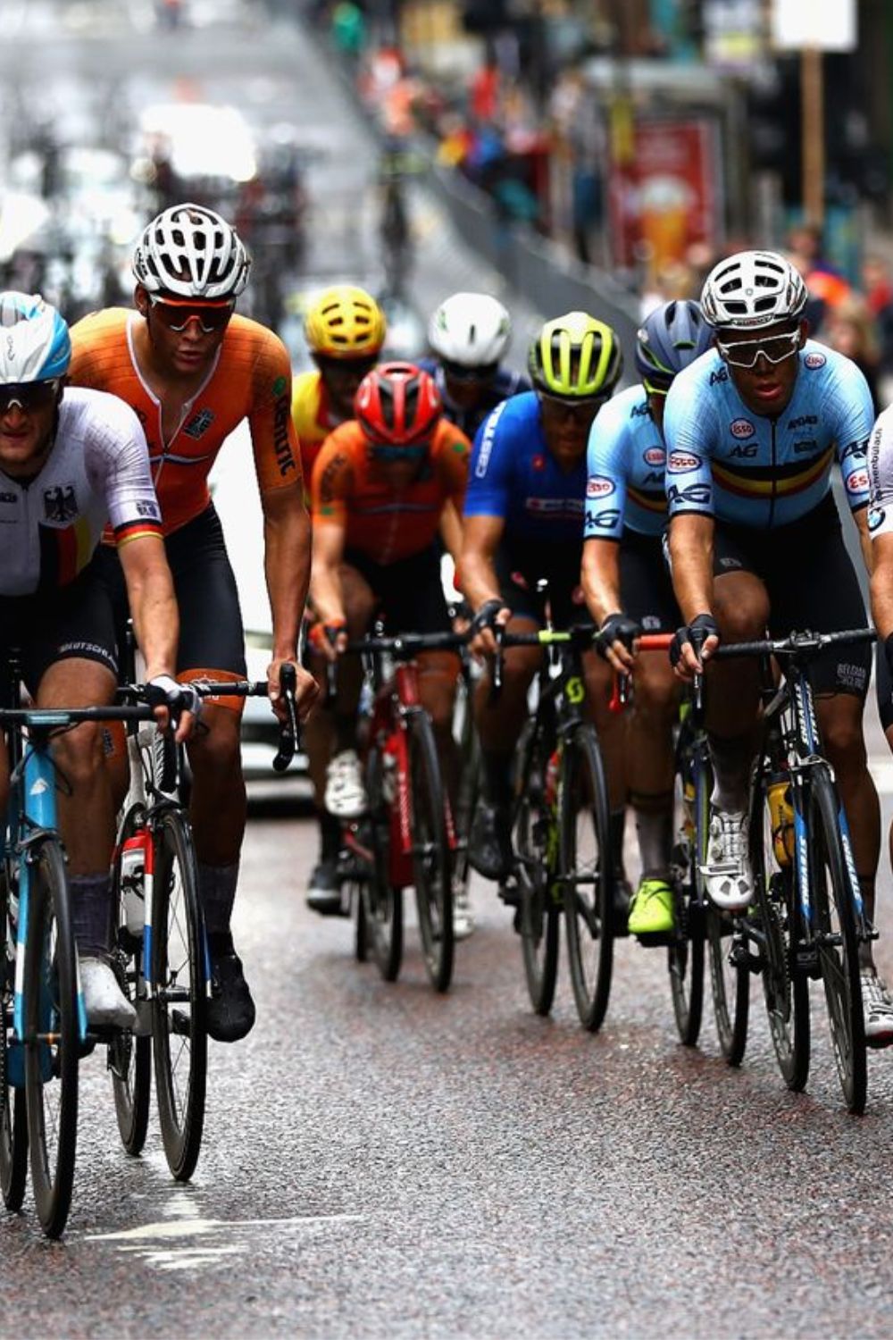 Participants In Biggest Cycling Event Held In Glasgow