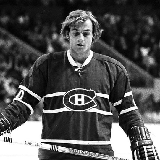 Guy Lafleur During His Early Days As An NHL Player