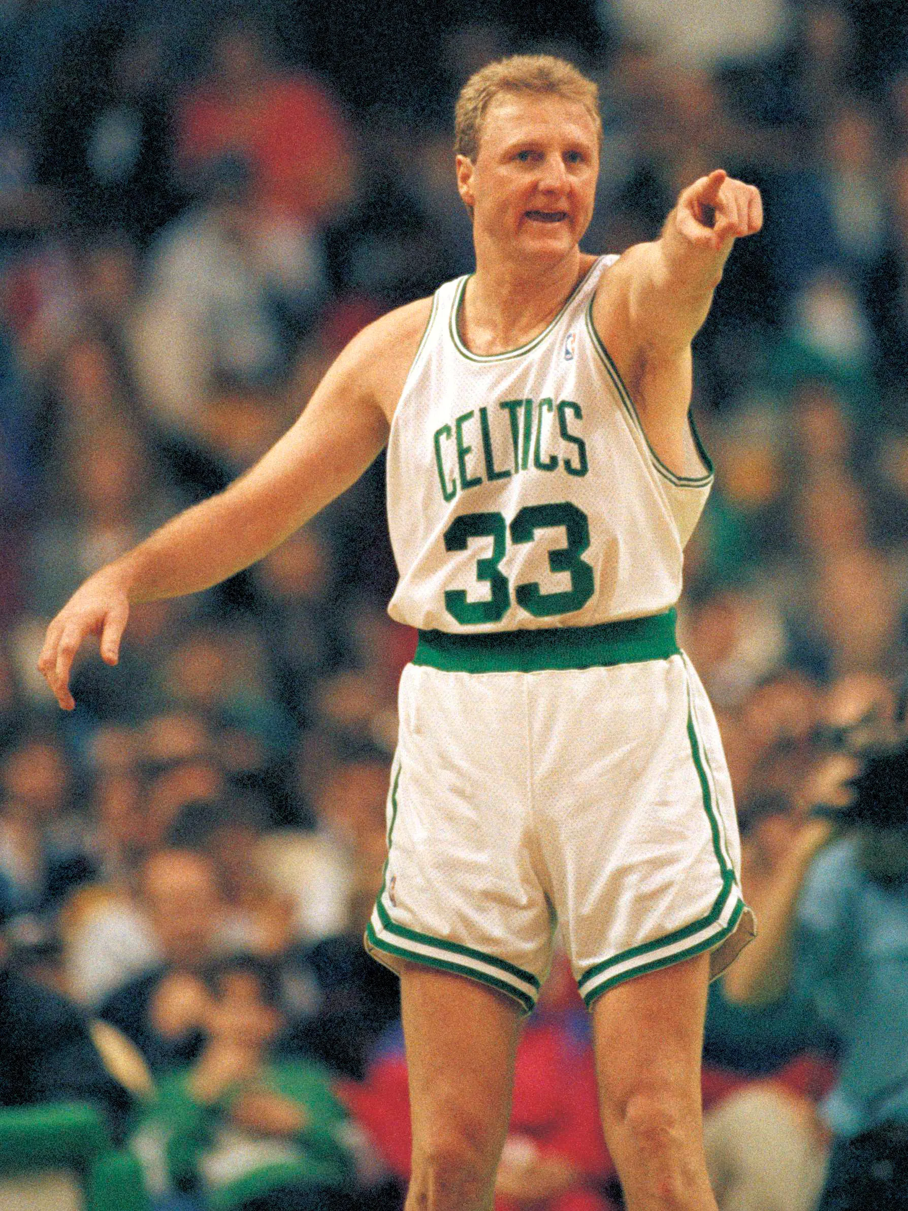 Larry Bird For The Boston Celtics 