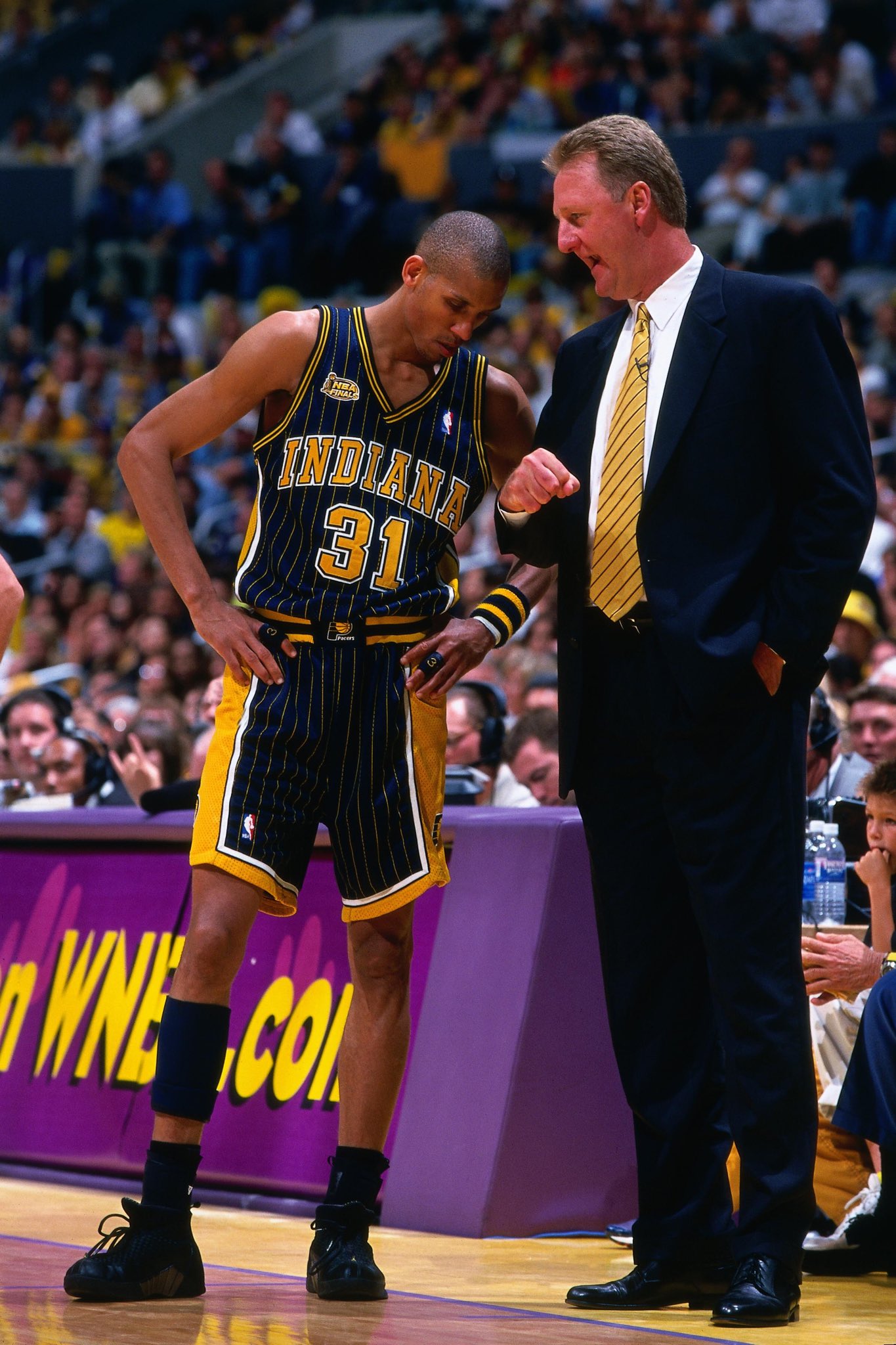Larry Bird As Indiana Pacers Coach 