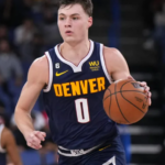 NBA player Christian Bruan playing for Denver Nuggets (Source- USA today)
