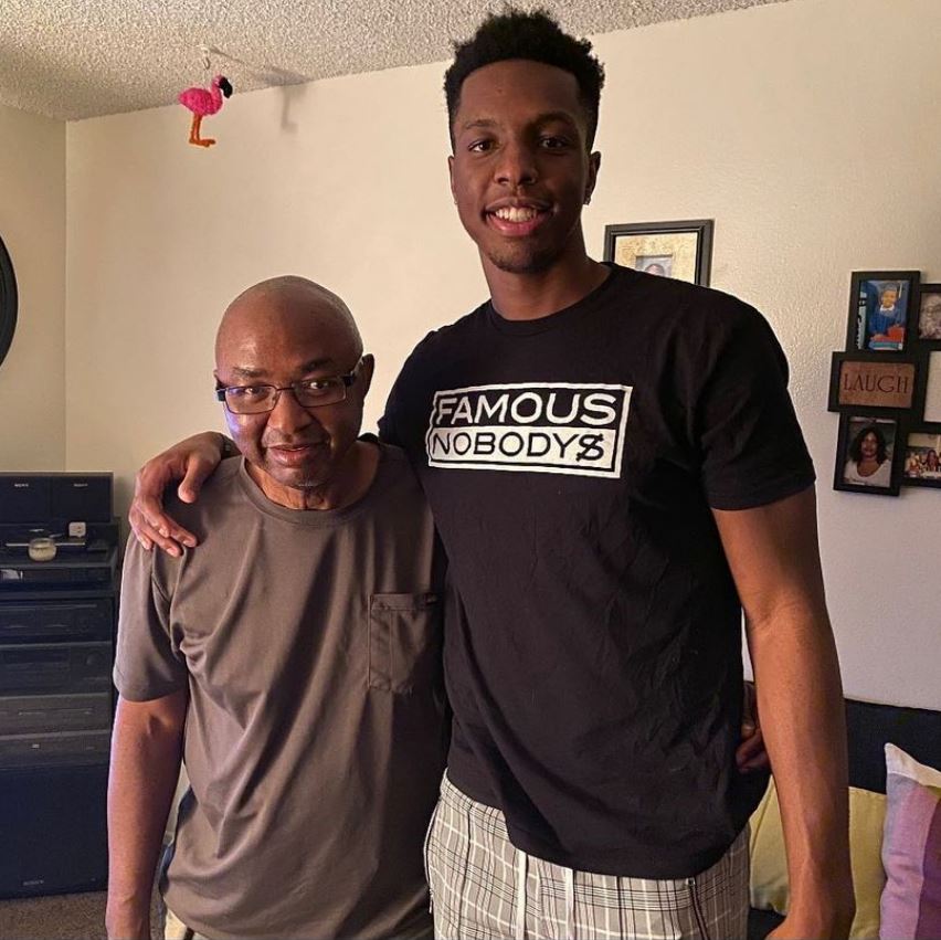 Onyeka With His Father