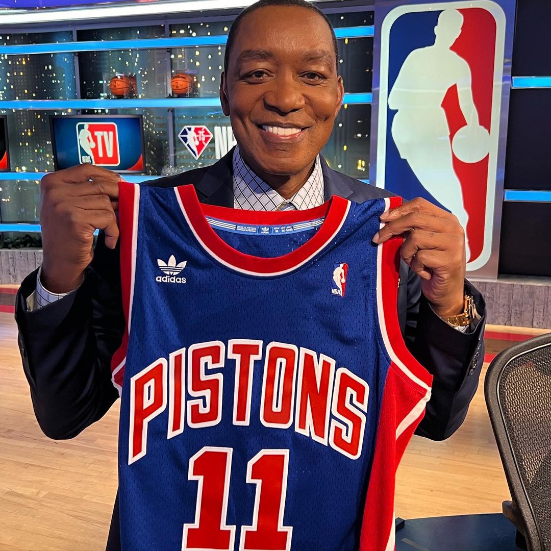 Isiah With His Jersey
