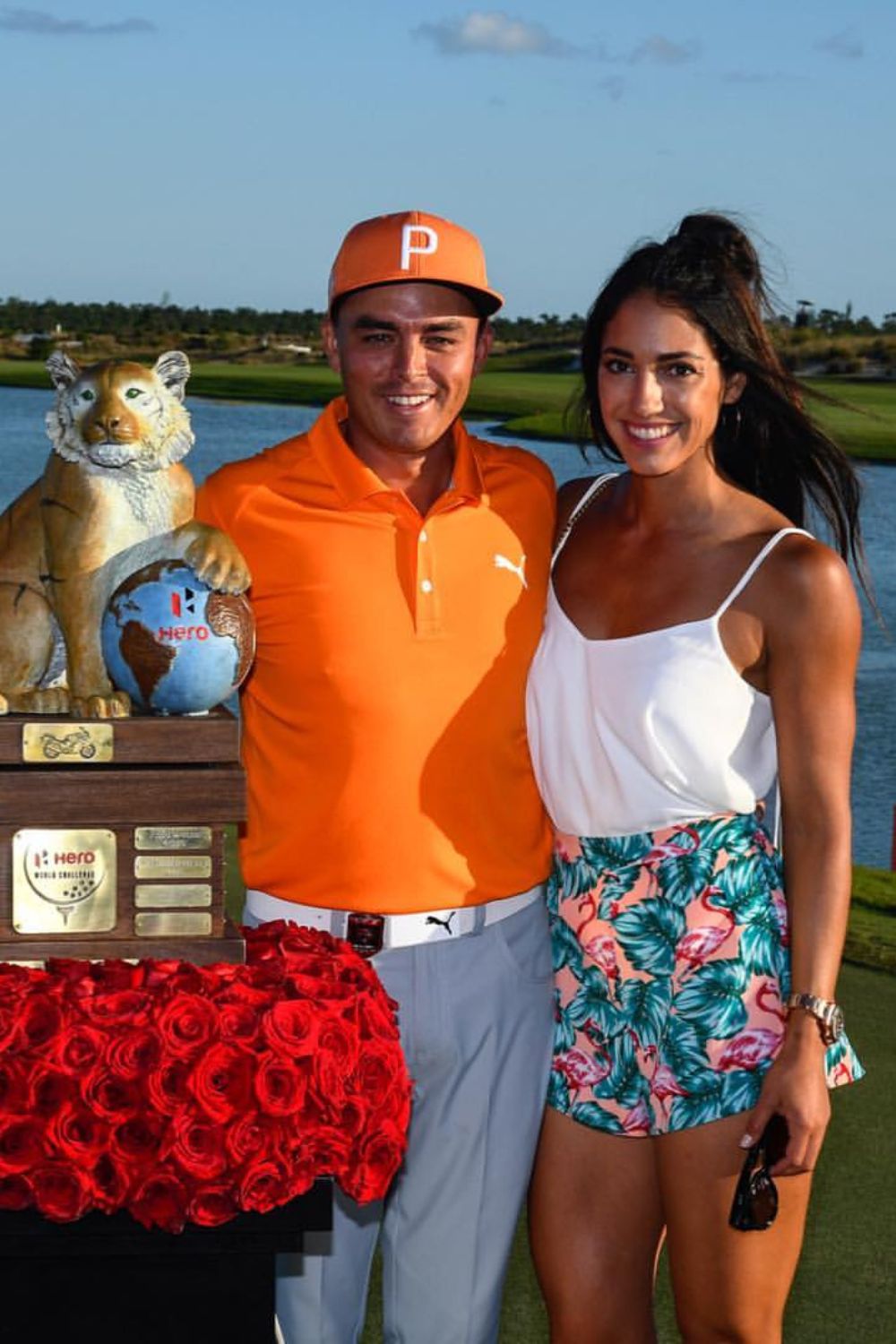 Allison Stokke With Her Husband Rickie Fowler 